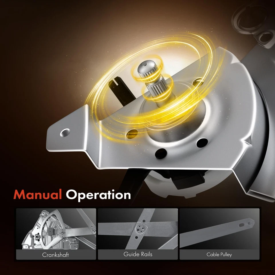 Regulador de ventana eléctrica pasajero delantero derecho para Land Rover Range Rover 95-02 Foto 4 de 4