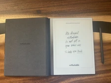 reMarkable 2 Tablet + Case + non OEM stylus + Charger — Used BUNDLE