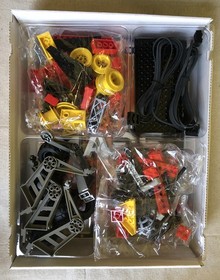 Lego 9736 Mindstorms Exploration MARS Robotics Expansion Set Missing 1 Tire