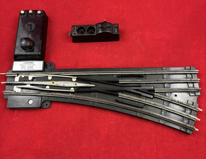 Lionel 6-5165 O72 Right Hand Remote Switch Turnout Tested(Controller not tested)