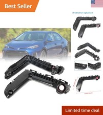 2017-2019 Toyota Corolla Sedan Front Bumper Bracket Side Retainers Set Havgufil