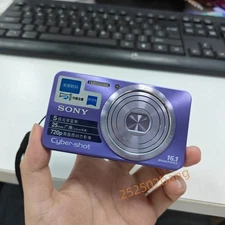 SONY Cyber-shot DSC-W570 Digital Camera 16.1 MP 5x Optical Zoom English Purple