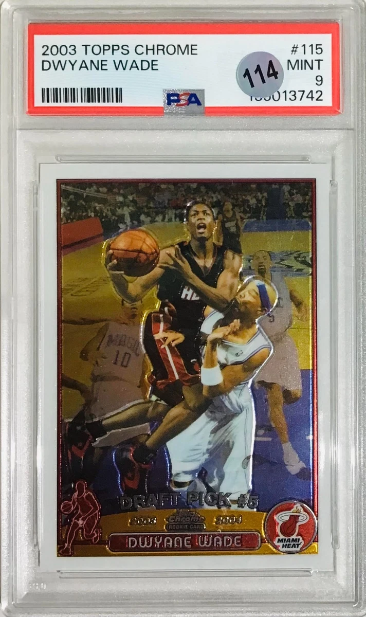 Topps Dwyane Wade Basketball Rookie Sports Trading Cards