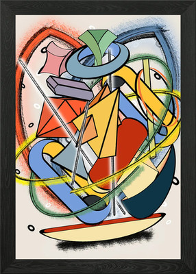 Equilibrium V Framed Wall Art Poster Canvas Print Picture