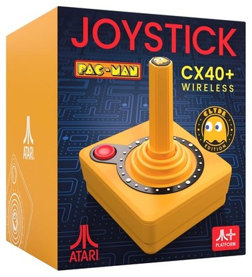 Pac-Man CX40+ Joystick Orange kabellos wireless