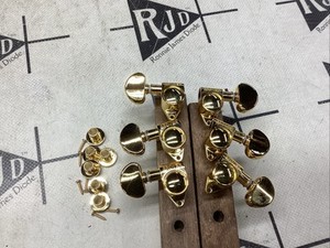 Grover Rotomatic Tuners Tuning Keys Gold 3x3