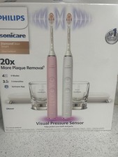 Philips Sonicare Diamondclean Smart Electric Toothbrushes 2 Pack