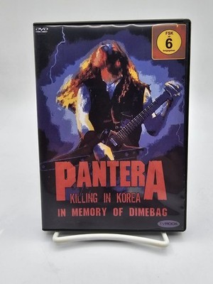 Pantera: Killing in Korea In Memory of Dimebag (DVD, 2009) Region Free HTF