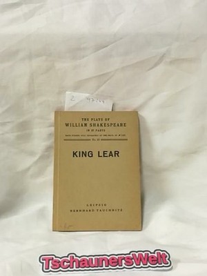 KING LEAR (THE PLAYS OF WILLIAM SHAKESPEARE, N° 30) Shakespeare, William: