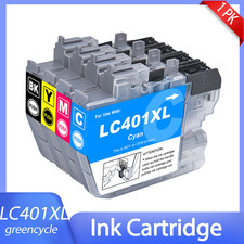 LC 401XL Color Ink Cartridge Compatible For Brother MFC J1010DW J1170DW J1012DW