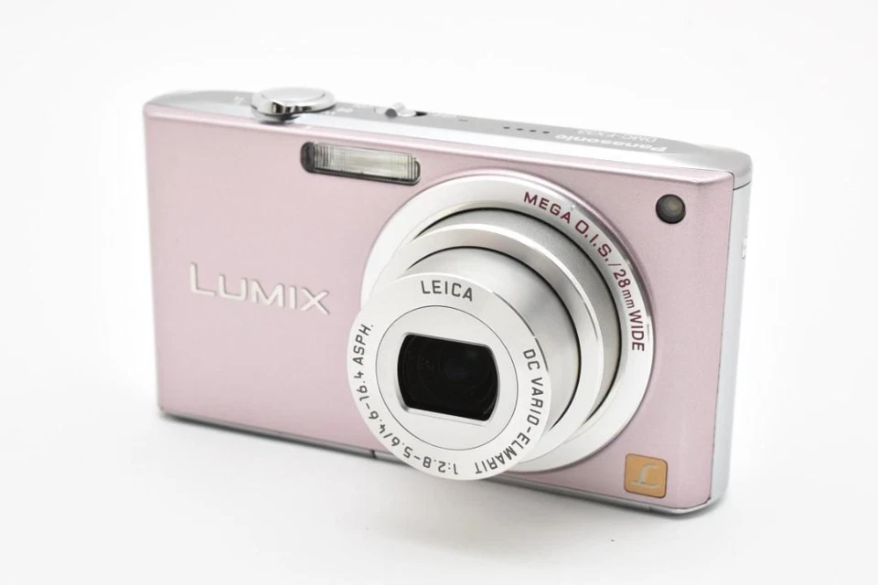 Cámara digital compacta Panasonic LUMIX DMC-FX33 rosa 8,1 MP probada Foto 2 de 4