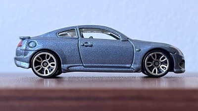 RARE Hot Wheels '10 NEW MODELS Infiniti G37 Coupe Blue Mint Loose