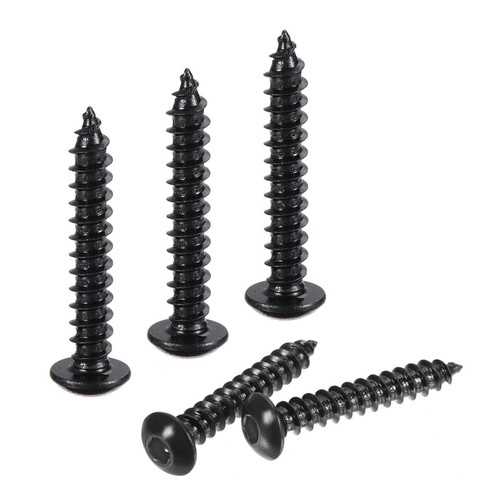 PATIKIL Pesca Barile Girelle, 50pz 110 Libbre Inossidabile Acciaio Solido o-Ring Terminale Attacco per Acqua Salata d'Acqua Dolce Pesca, Nero