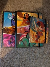 Disney Lorcana Binders Set Of 3