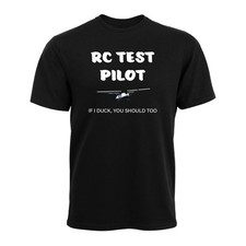RC Test Pilot Remote Control Plane Enthusiast Funny Men's Cotton T-Shirt