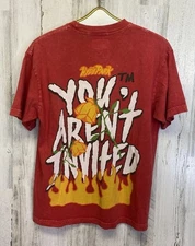 Hyde Park You Arent Invited Graphic Art Print Red T Shirt Mens Sz Small