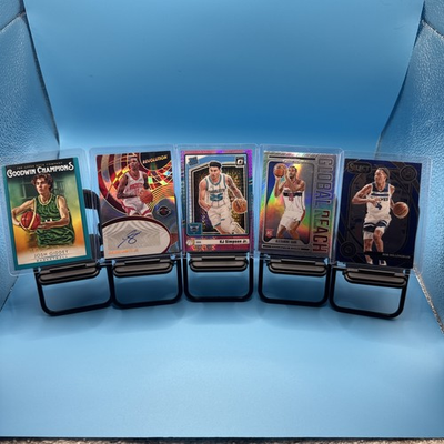 #ad Starting Lineup Bench – 5 Foldable Mini Chairs Display Stand for Trading Cards $19.99