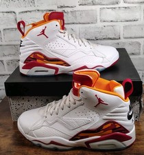 Nike Air Jordan MVP 678 White Cardinal Red Vivid Orange DZ4475-168 sz 9.5 Men's