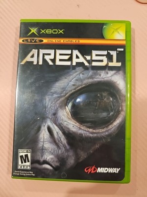 Area 51 (Microsoft Xbox, 2005) Game Mature M LIVE ONLINE ENABLED