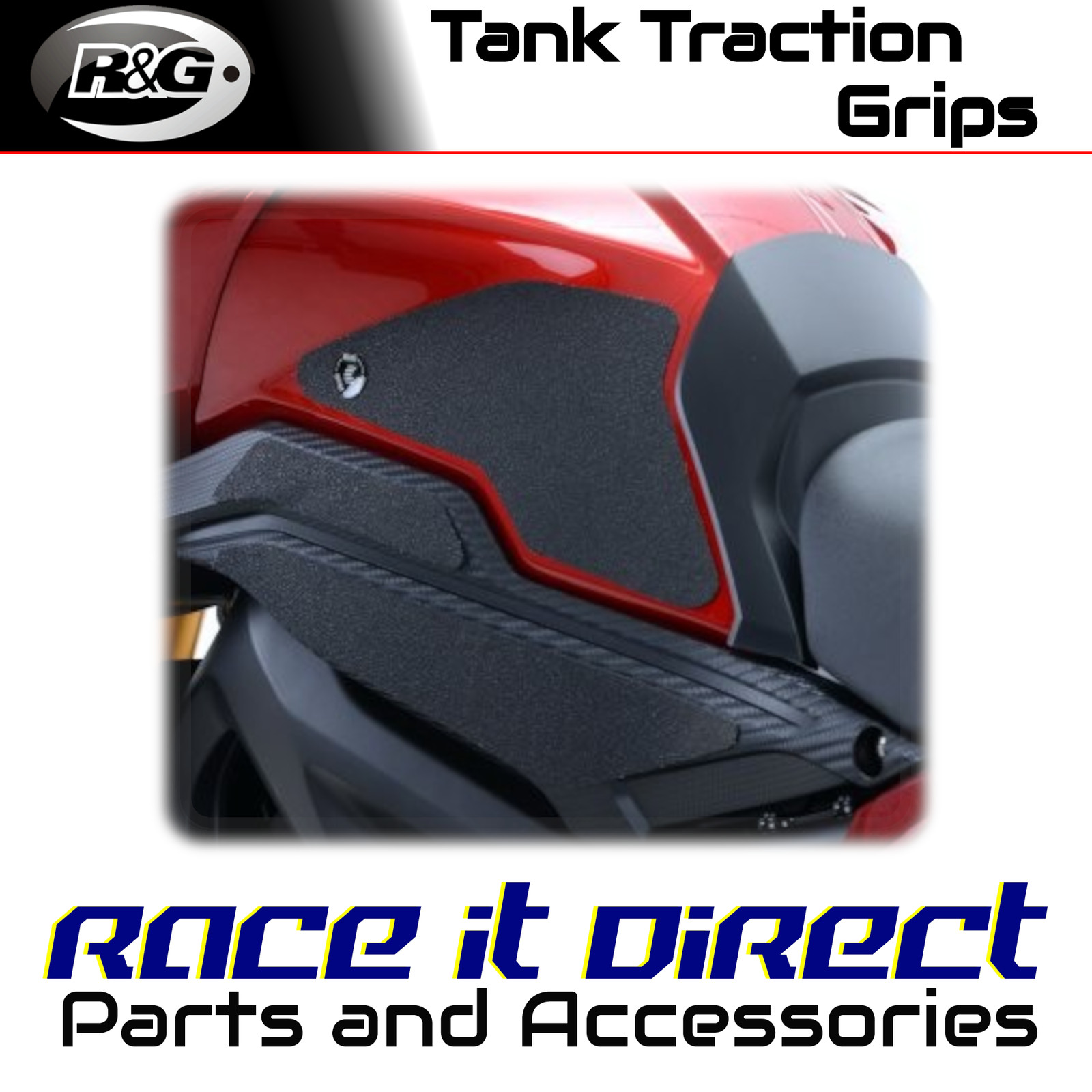 Tank Traction Grips for Yamaha MT-09 Tracer 2015-2020 R&G
