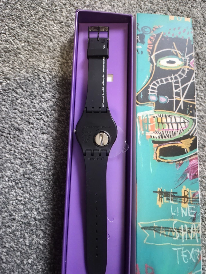 swatch X jean michel basquiat -Los 3 relojes- Foto 3 de 4