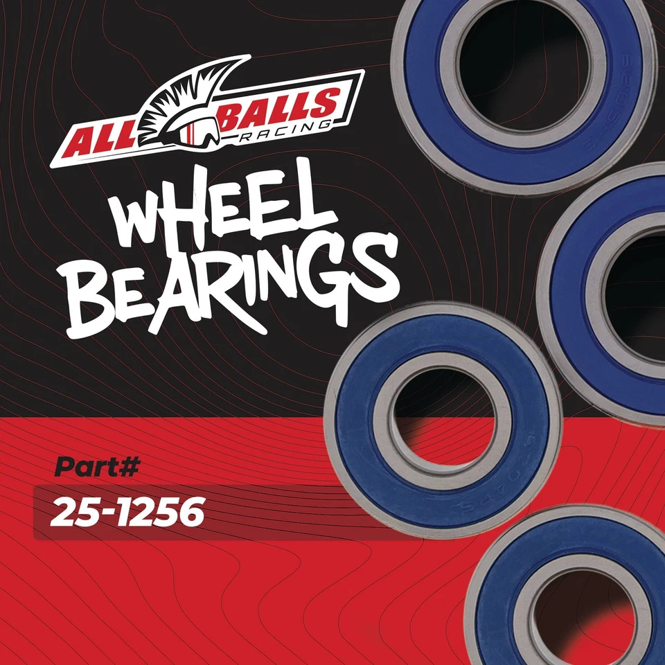 All Balls Wheel Bearing Kit Rear For Suzuki DR350SE 90-95 / DR650SE 96-11 Foto 2 de 4