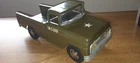 Tonka  Army Truck GR 2-2431 Military Troop Carrier Pressed Steel Vintage