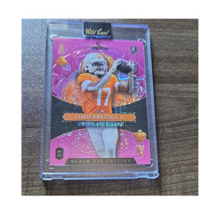 Wild Card 5 Card Draw Black Tie Edition 2026 Chris Brazzell II Football 1/2
