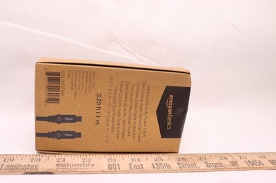 Amazon Basics Digital Optical Sound Toslink Cable 3.28 ft.