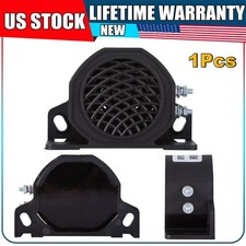 Truck Back-up Alarm Black, Waterproof Heavy-Duty Durable 110dB 12V/80V