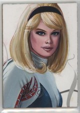 2022 Upper Deck Marvel Masterpieces 1/1 FredIan #MM132 Auto Sketch ob9