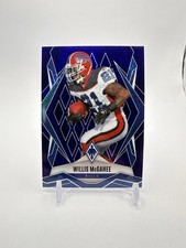 2025 Panini Phoenix Blue Prizm Willis McGahee #64 COLOR MATCH /199 Bills