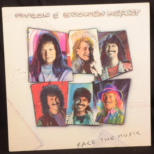 Mylon LeFevre & Broken Heart Face The Music Music Record Album Lp Christian