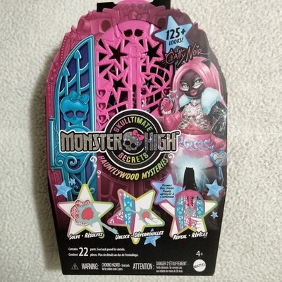 Monster High Skulltimate Secrets Hauntlywood Mysteries Doll Catty Noir 125+Looks