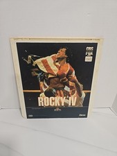 Rocky IV 4 CED RCA SelectaVision VideoDisc 1985 Sylvester Stallone TESTED RARE