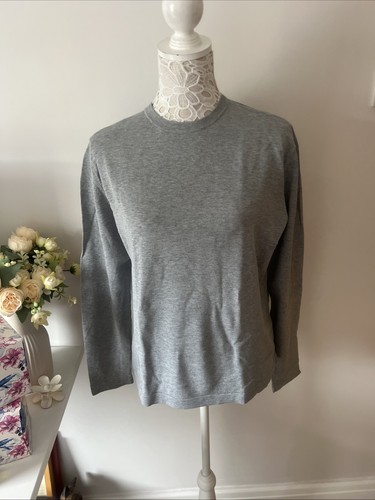 Gap Long Sleeve Grey T Shirt Size L - Picture 5 of 6