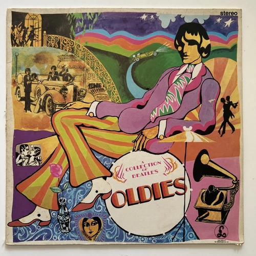 THE BEATLES - A COLLECTION OF BEATLES OLDIES 12" VINYL LP VG+/VG+