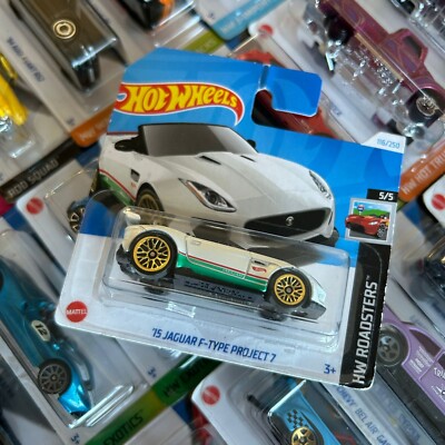 Hot Wheels '15 JAGUAR F TYPE PROJECT 7 HW ROADSTERS 2024