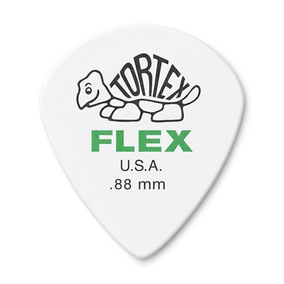 Dunlop 468P.88 Tortex Flex Jazz III   .88mm MM 12 Pack with FREE Shipping