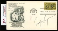 Ingrid Bergman JSA Coa Signed First Day Cover Autograph