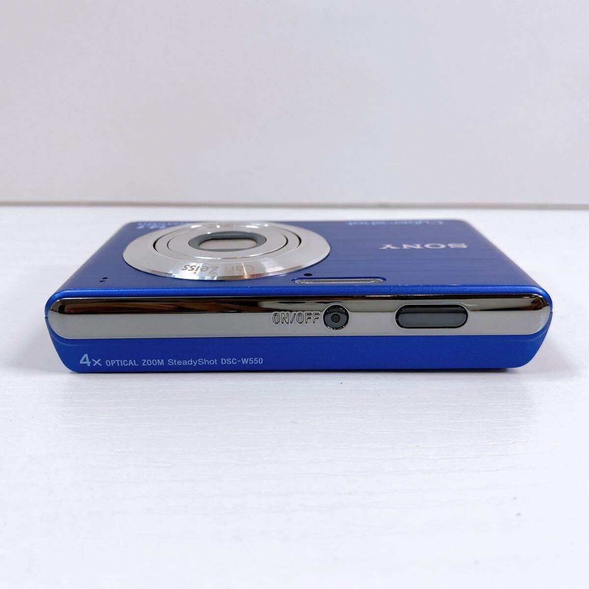 SONY Cyber shot DSC-W550 14.1MP 4.0x Compact Digital Camera Blue