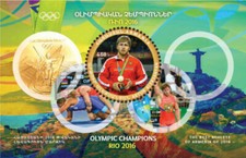 Armenia 2017 MNH** Mi 1009 Armenian Olympic Champions Artur Aleksanyan Sport