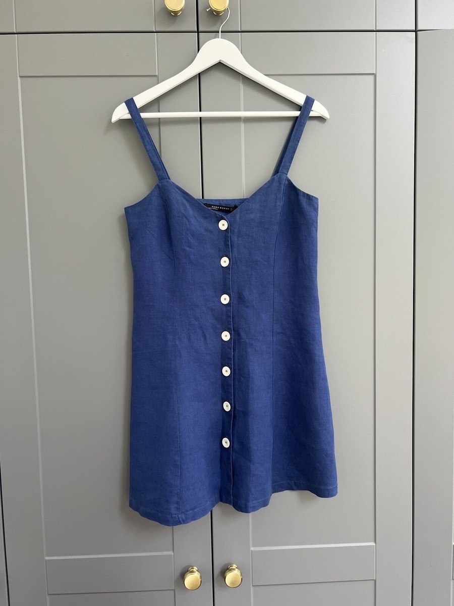 linen blend shift dresses Echo Meridian Isla Linen-Blend Shift Dress