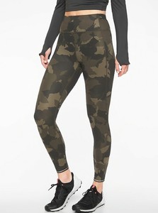 athleta olive green leggings