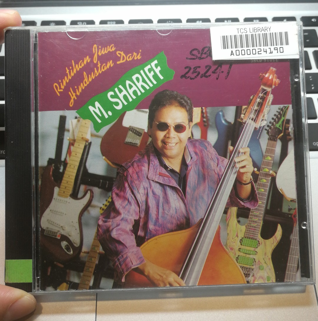 1992 M. Shariff Malay CD Rintihan Jiwa Suria Records SRCD-91011