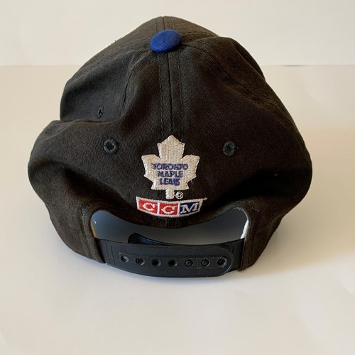 Toronto Maple Leafs Vintage 90s Snapback Hat - Youth Size - Official NHL by CCM - Picture 15 of 21