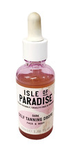 Isle of Paradise Self-Tanning Drops Dark 1.69 oz   Custom Glow for Face  Body