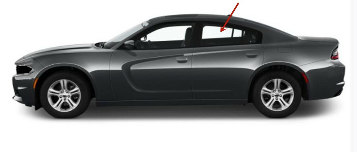 Fits 2011-2023 Dodge Charger Driver Side Left Rear Door Window