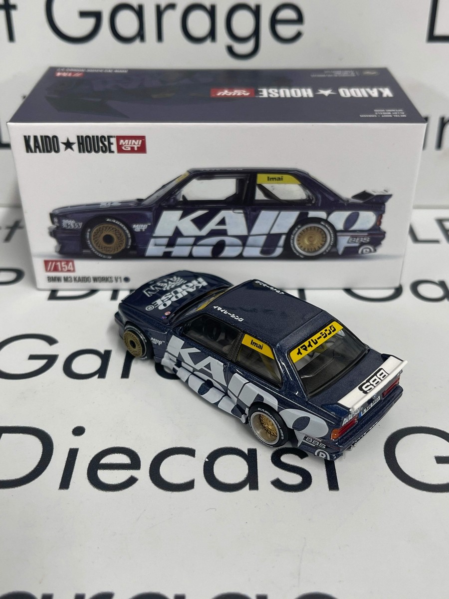 MINI GT KAIDO HOUSE BMW M3 Kaido Works V1 Dark Blue 1:64 Diecast