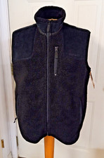 Over Under Kings Canyon Vest L Concealed Carry Pocket Zip Made in USA Black NWT